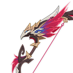 Astral Vulture's Crimson Plumage